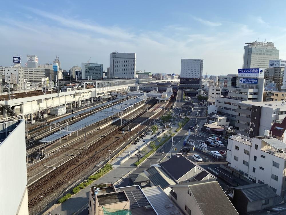 Toyoko Inn Okayama Eki Nishi Guchi Migi Kültér fotó