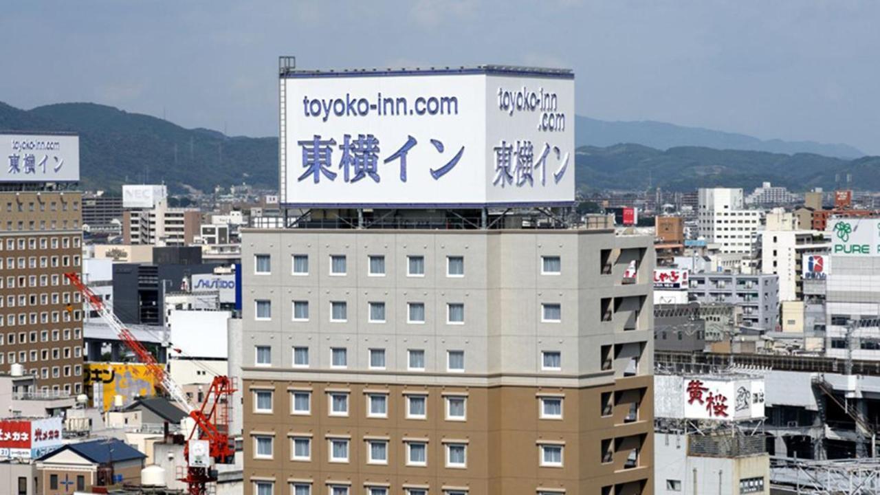 Toyoko Inn Okayama Eki Nishi Guchi Migi Kültér fotó